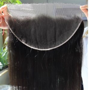 13x6 HD Lace Frontal – Body Wavy 12" Human Hair (Ear to Ear)
